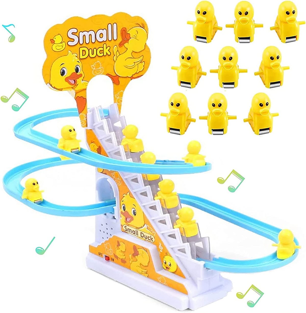 Duck Climbing Stairs Toy for Kids – 3 Ducks
