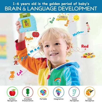 Rechargeable Flash card Reader Toddler Toy