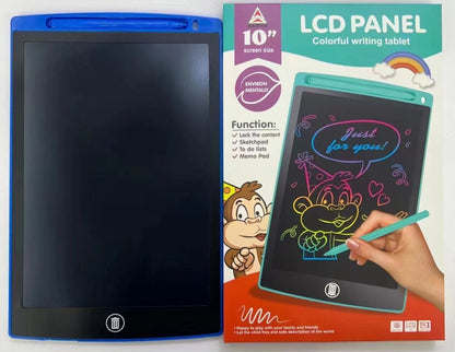 10-Inch LCD Drawing Tablet for Kids – Colorful Writing Pad