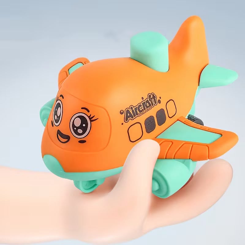Press & Slide Airplane Toy for Kids – Colorful Aircraft