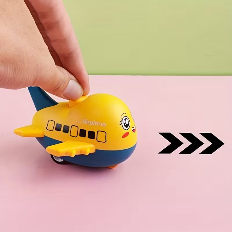Press & Slide Airplane Toy for Kids – Colorful Aircraft
