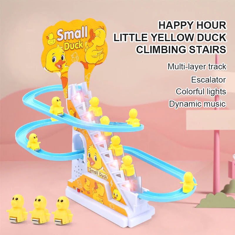 Duck Climbing Stairs Toy for Kids – 3 Ducks