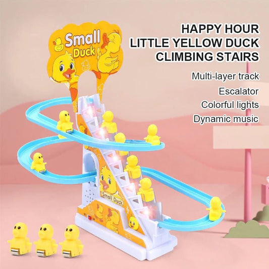 Duck Climbing Stairs Toy for Kids – 3 Ducks